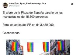 Los aforos seg&uacute;n la derecha