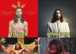 Diferentes caras seg&uacute;n la red social