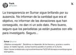 Muchos datos ocultos en Sumar