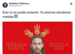 Abogados Cristianos se han sentido ofendidos por esta imagen de Jes&uacute;s