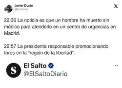 As&iacute; gestiona Ayuso una muerte en Madrid