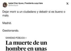 Vivir en Madrid es un peligro