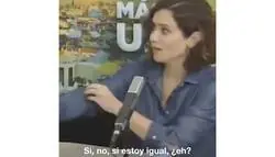As&iacute; es Isabel D&iacute;az Ayuso sin pinganillo