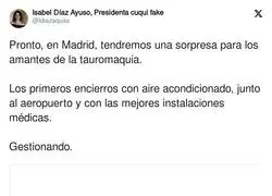 Con Isabel D&iacute;az Ayuso es todo posible