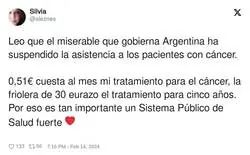 Hay que valorar siempre la sanidad p&uacute;blica