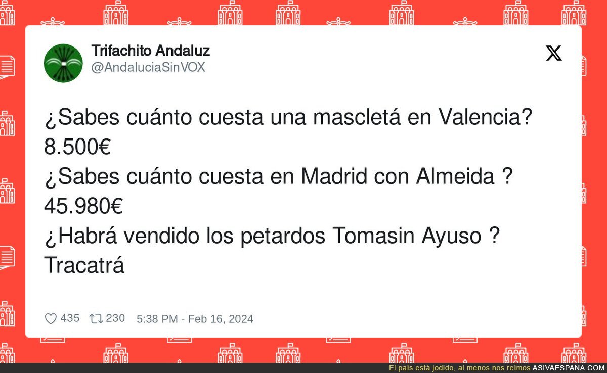 Algo huele mal en Madrid