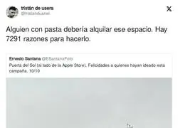 Ser&iacute;a legendario poder recordar un n&uacute;mero en la Puerta del Sol