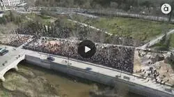 Esta es la gente que acudi&oacute; a ver la masclet&aacute; en Madrid que cost&oacute; 50.000 euros