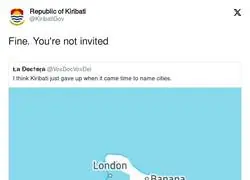 Con Kiribati hemos topado