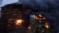 El motivo por el que se propag&oacute; tan r&aacute;pido el fuego en este edificio de Valencia