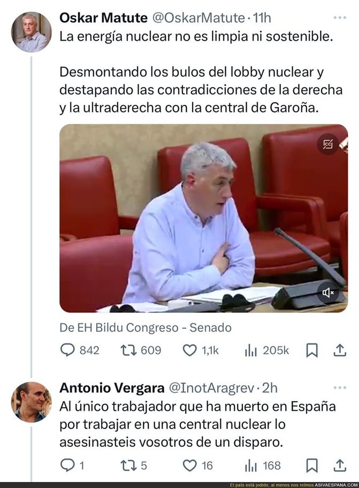 Esta respuesta a Oskar Matute le va a costar digerir