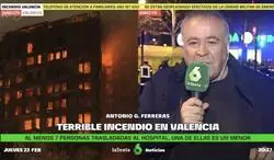 Pillan a Antonio Garc&iacute;a Ferreras por Valencia y le dejan las cosas claras