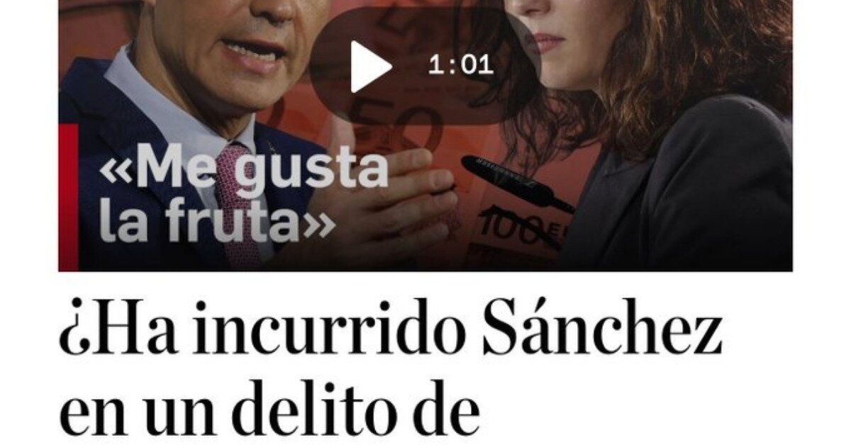 Pedro Sánchez se podría haber pasado de la raya