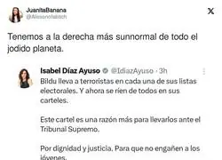 Cuando piensas que la derecha no lo puede hacer va y se supera