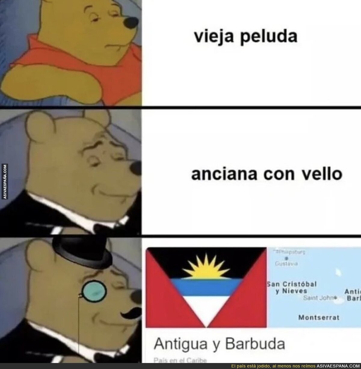 Diferentes formas de nombrarlo