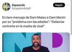 Dani Mateo no est&aacute; para juzgar a la gente por las edades