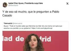 Ayuso es un peligro p&uacute;blico