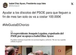 Ayuso ayudando por un m&oacute;dico precio