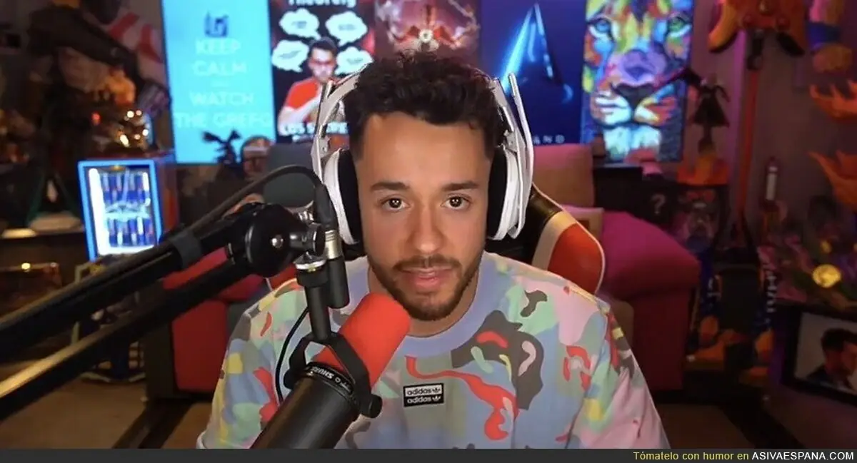 TheGrefg destapa la presunta realidad sobre la abuelita andorrana en pleno directo