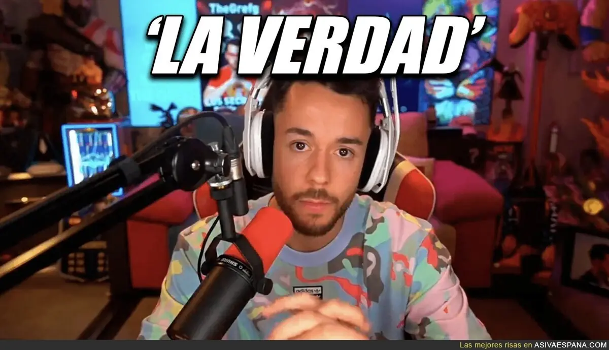 TheGrefg destapa la presunta realidad sobre la abuelita andorrana en pleno directo