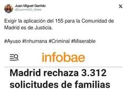 Madrid es un peligro