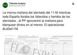 Nunca hay que olvidar esto del PP el 11M