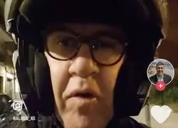 Xavier Garcia Albiol se pasea en moto por Badalona de noche y muestra la realidad