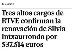 Sigue la pelea Silvia Intxaurrondo y El Mundo
