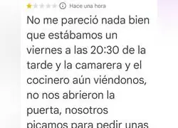 La respuesta sublime de un hostelero a un maleducado