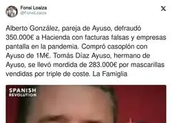 Menudo l&iacute;o tiene Ayuso