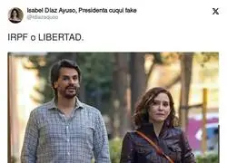 Vaya marr&oacute;n tiene Ayuso