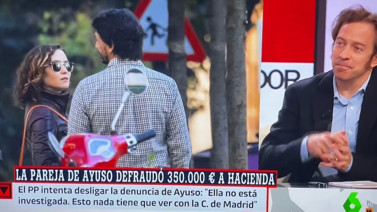 Así defiende Jorge Bustos sobre el novio de Ayuso, es un ciudadano particular que tiene deudas con hacienda como todo el mundo