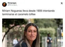 Le est&aacute; costando a M&iacute;riam Nogueras