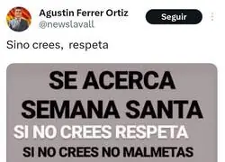 Respeto ante todo