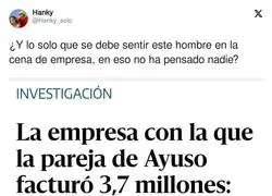 Pobre el novio de Ayuso
