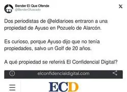 &iquest;Qu&eacute; propiedades de Ayuso?