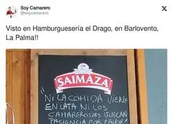 Bravo por esta hamburgueser&iacute;a y sus avisos