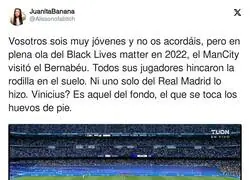 Vinicius solo defiende el racismo por dinero