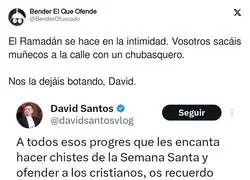 La ultraderecha se ofende en Semana Santa