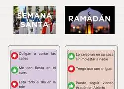 Semana Santa vs Ramad&aacute;n
