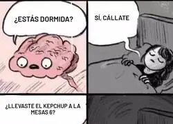 Lo que no deja dormir a un mesero