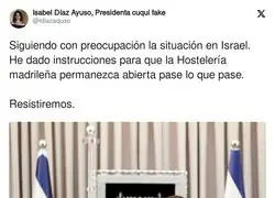 Ayuso tiene &oacute;rdenes claras