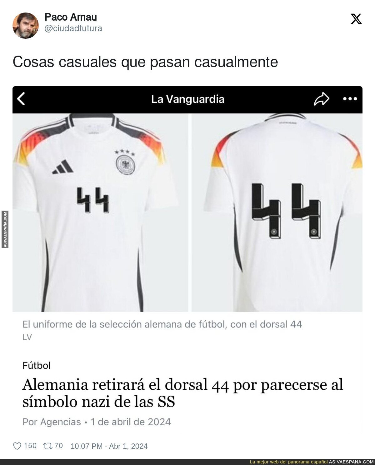 Problemas en Alemania con el 44