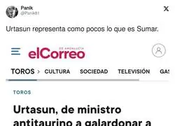 La doble cara de Urtasun