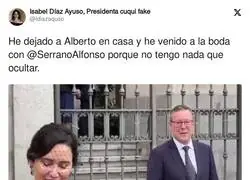 El nuevo acompa&ntilde;ante de Ayuso