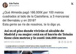 Almeida se est&aacute; riendo de la gente