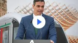 Abucheos a Pedro S&aacute;nchez durante sus declaraciones sobre vivienda en Dos Hermanas