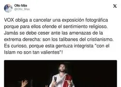 VOX obliga a cancelar una exposici&oacute;n fotogr&aacute;fica