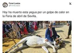 Empieza el sufrimiento de la Feria de Abril