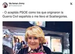 Las normas las pone Esperanza Aguirre